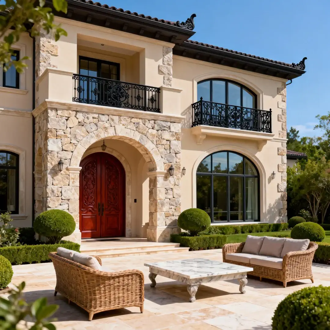 托斯卡纳风格轻钢别墅