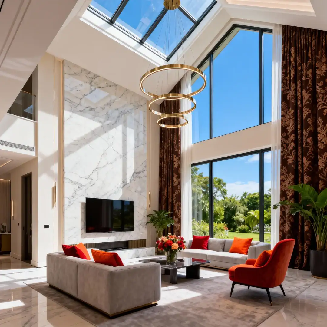 现代极简轻奢轻钢别墅