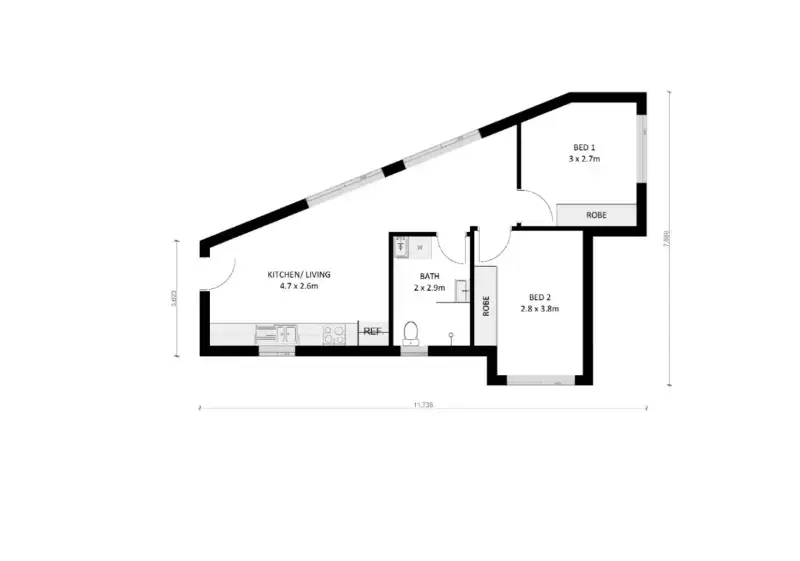 单层紧凑型轻钢附属建筑