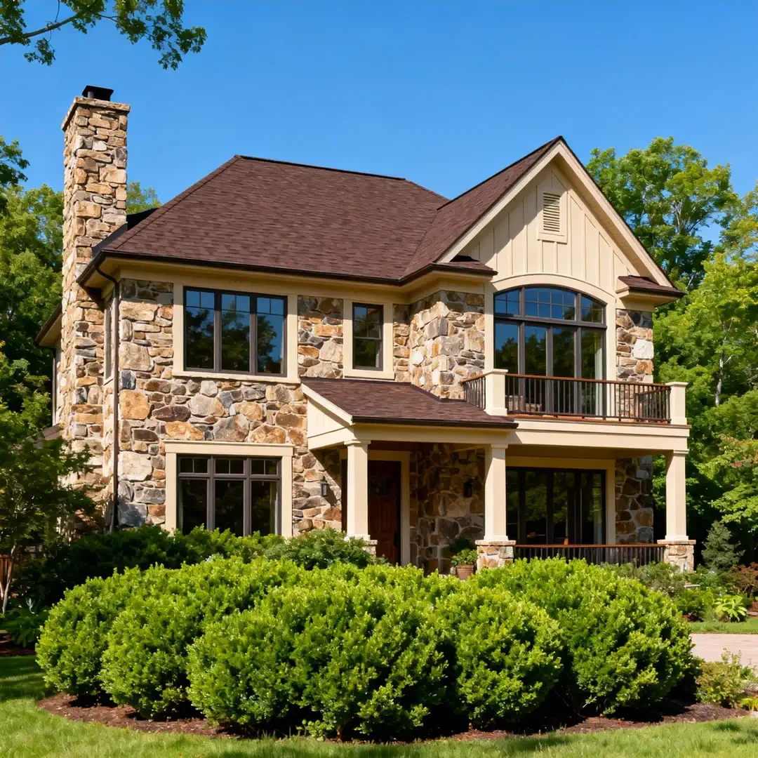 美式乡村风格轻钢别墅