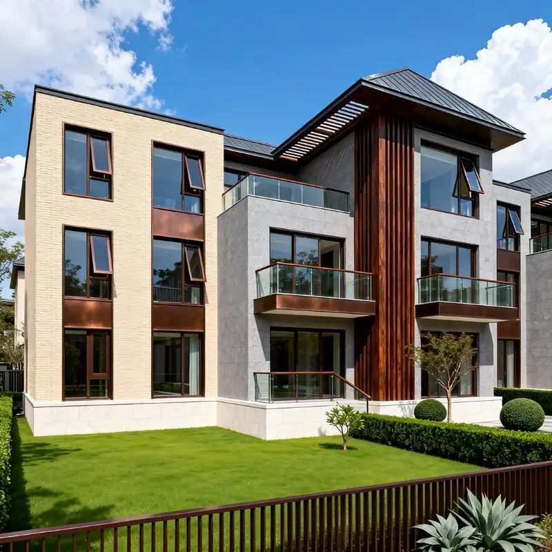 北欧极简风轻钢别墅