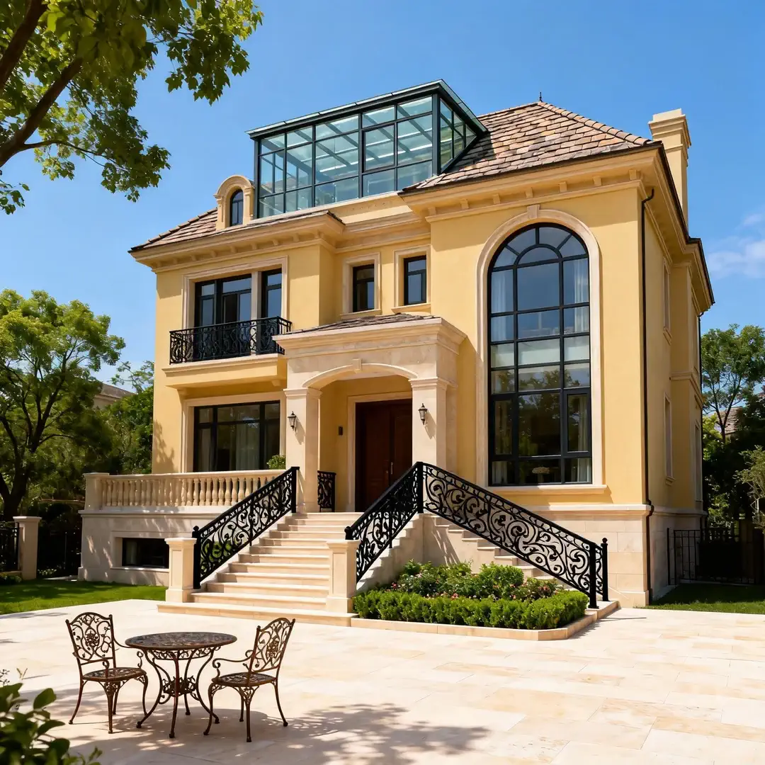 美式乡村风轻钢别墅