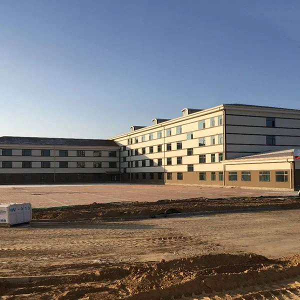 兰州新区高速公路综合办公楼于2019年建成并投入使用